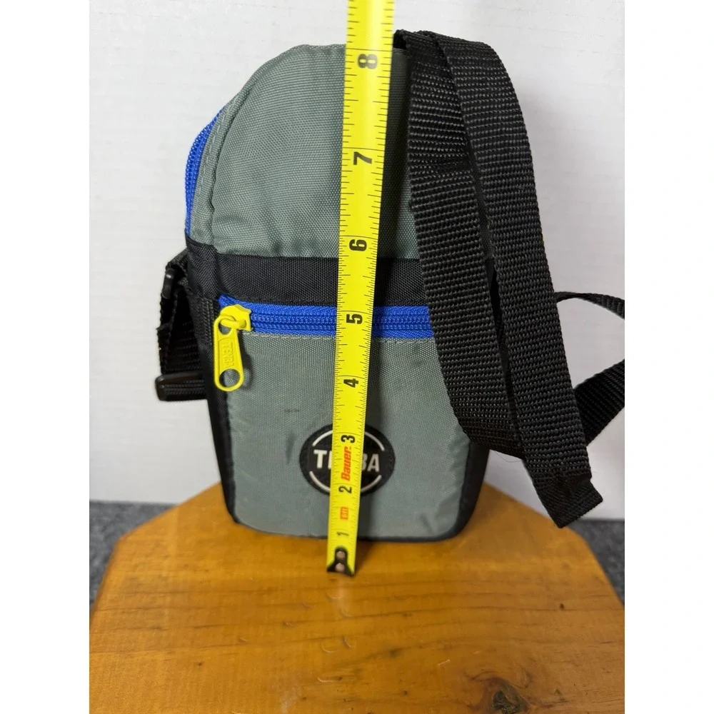TENBA‎ Small Camera Bag Case Green Black Crossbody adjustable 8